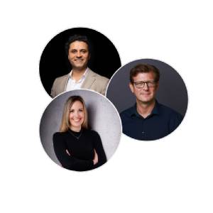 Maria Werner (Nordstern Akademie), Shan Mirza (HORBACH Wirtschaftsberatung GmbH), Carsten Saldenholz (CONSULECTRA GmbH)