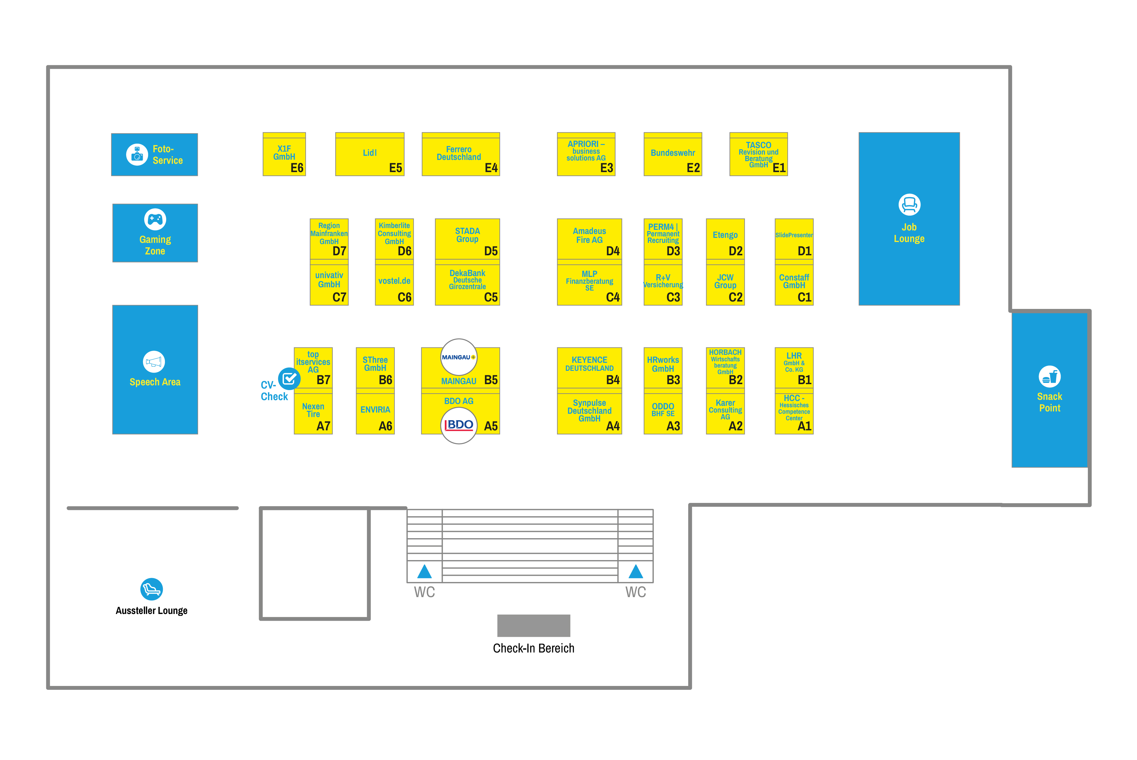 Hallenplan