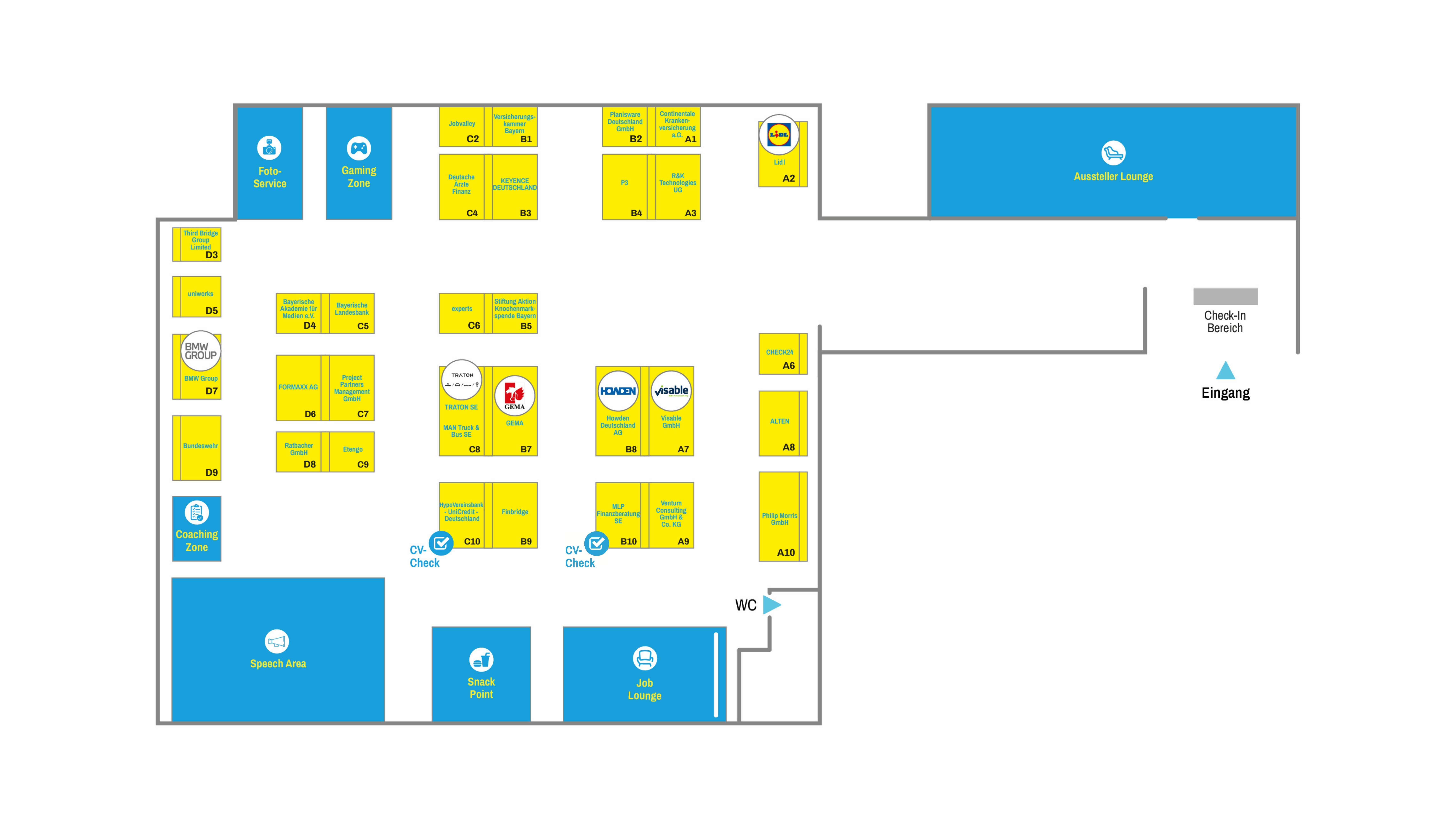 Hallenplan